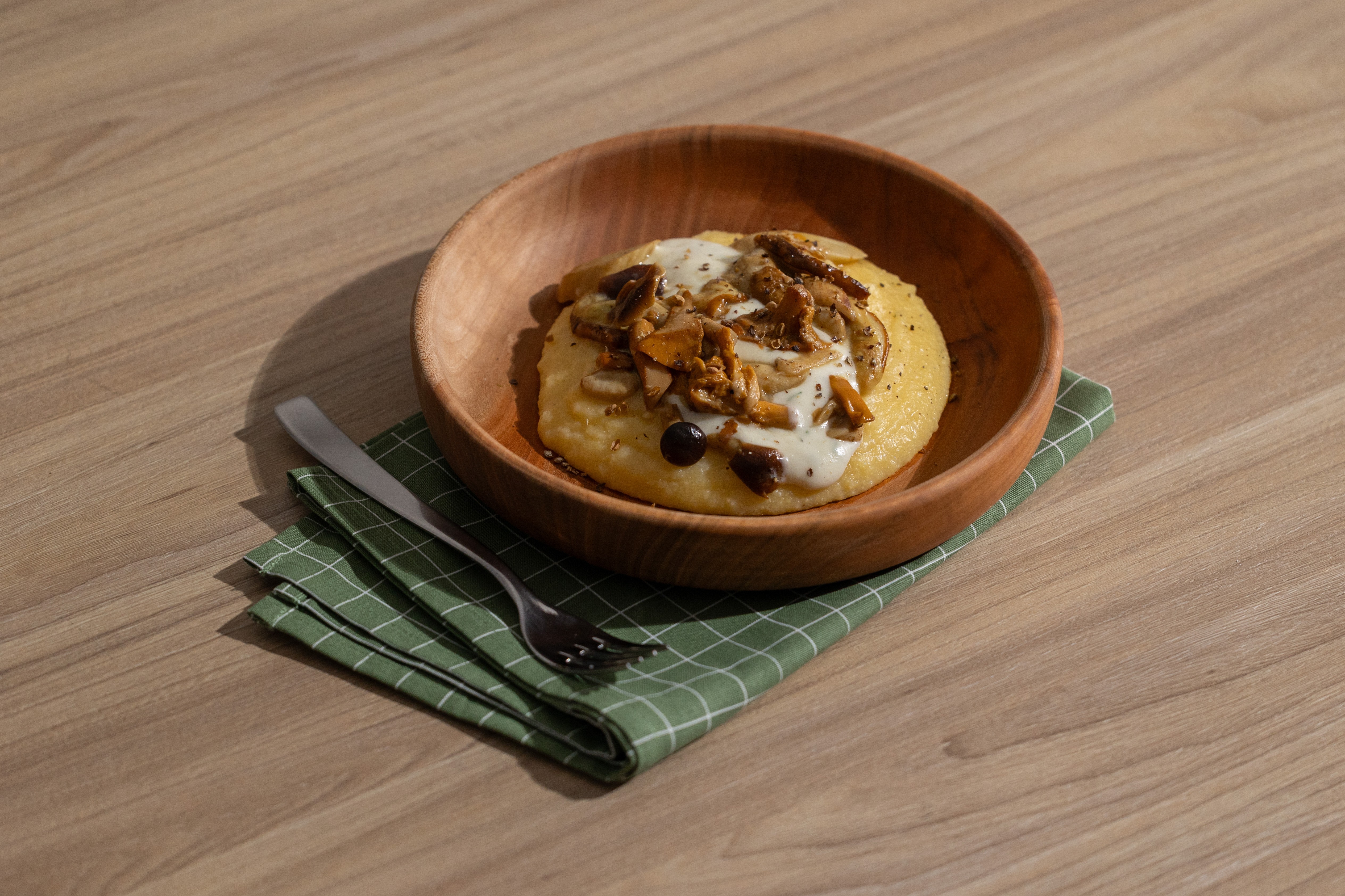 Romige polenta cover