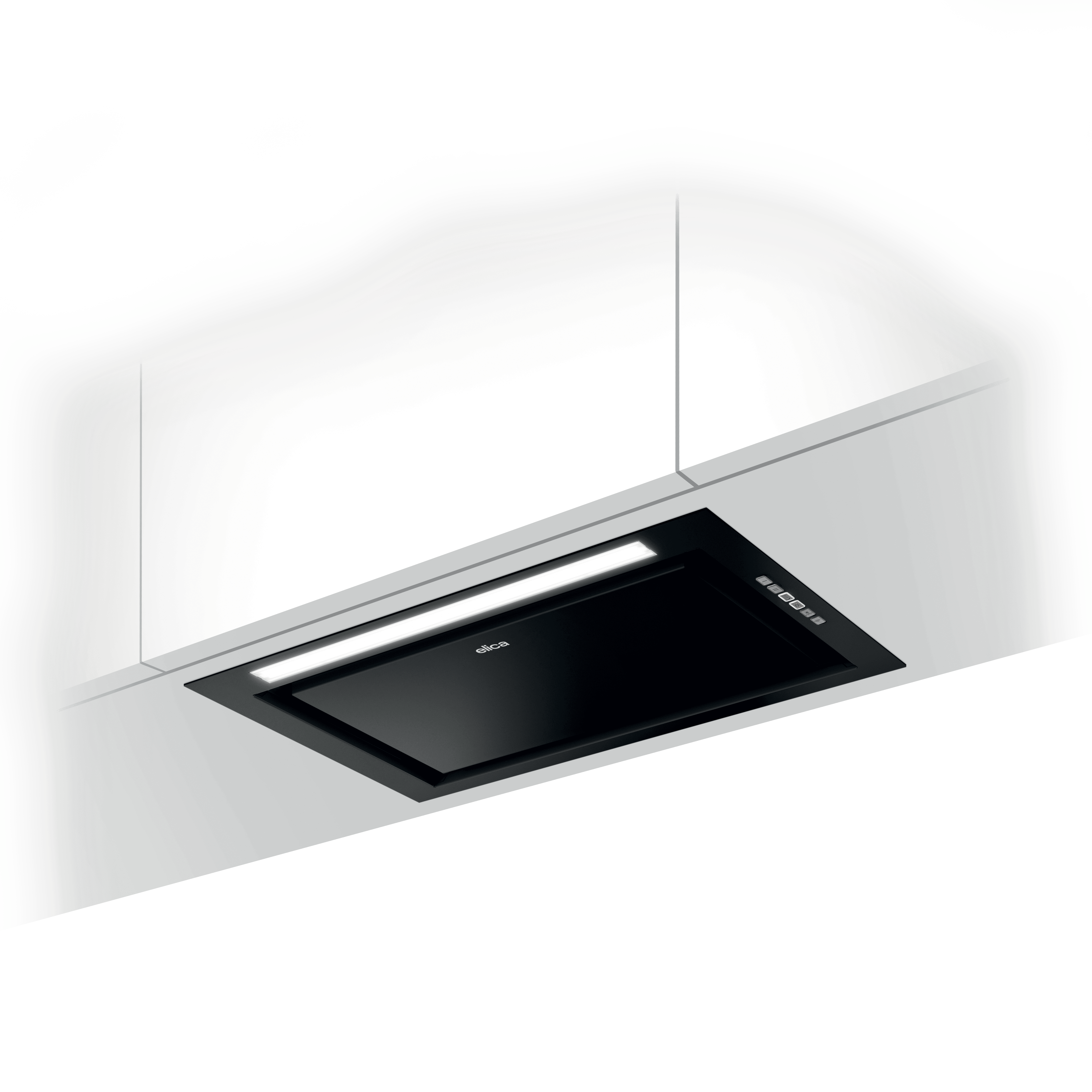 Cooker Hoods Integrated cooker hoods black thumb