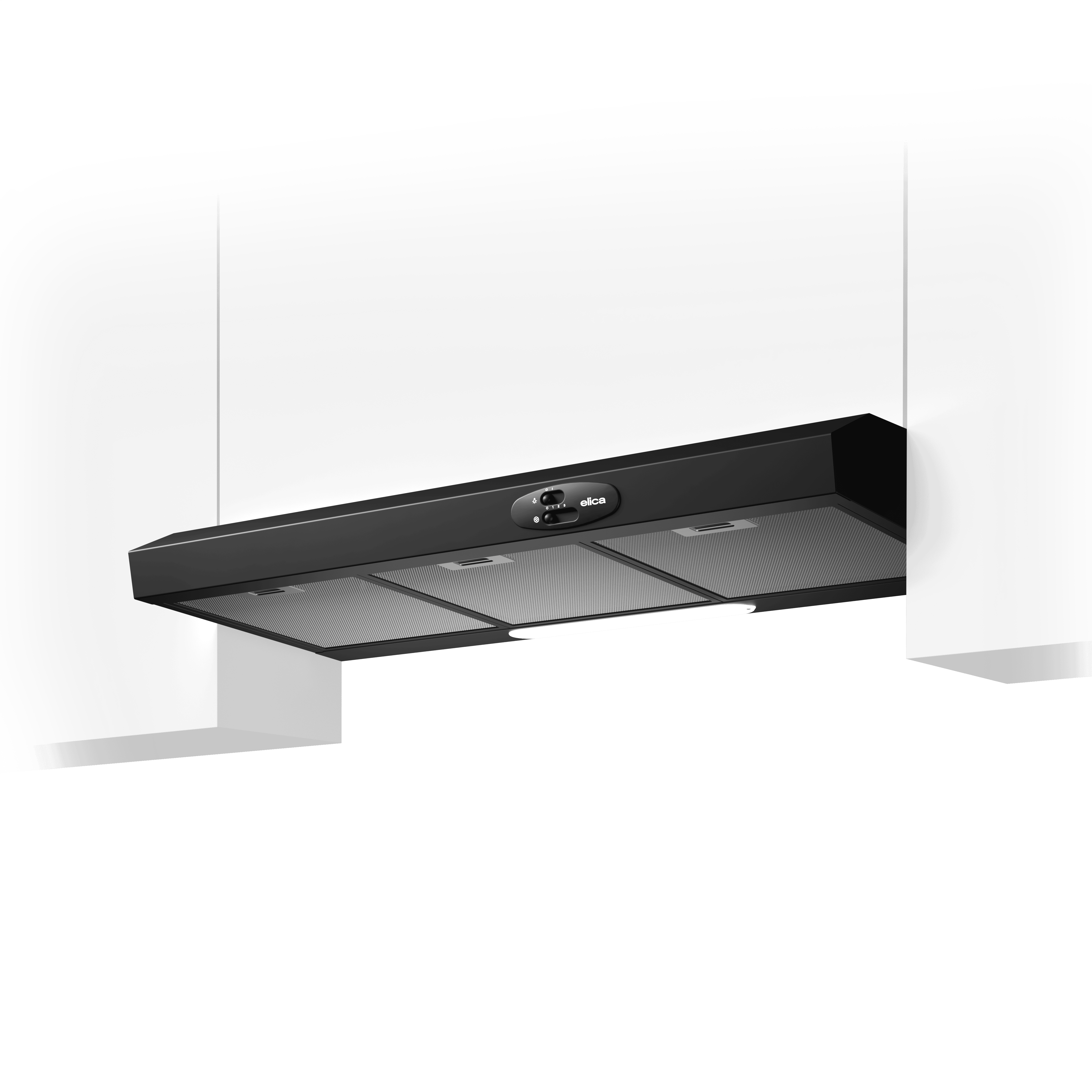 Cooker Hoods Integrated cooker hoods black thumb