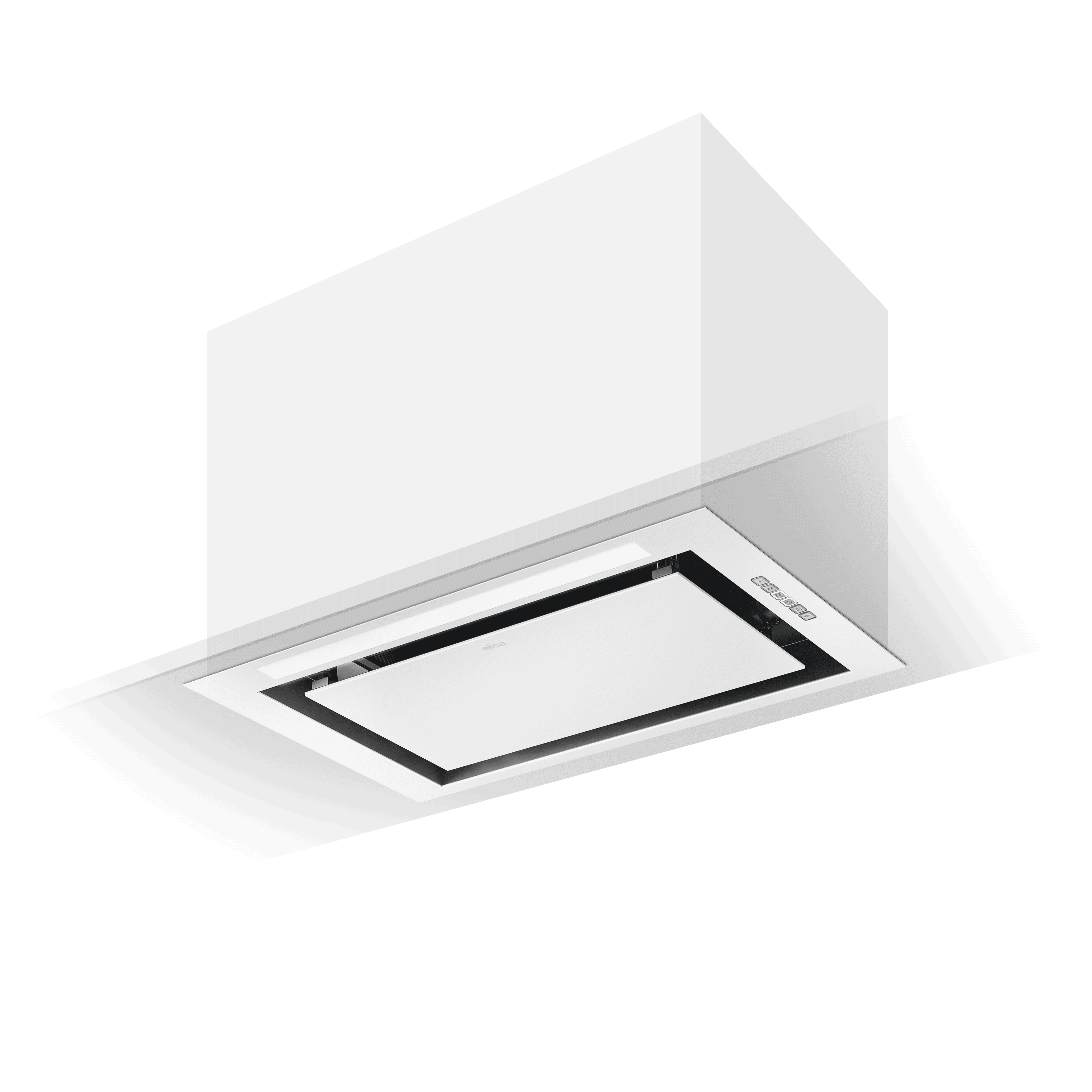 Okapy W zabudowie Biały thumb