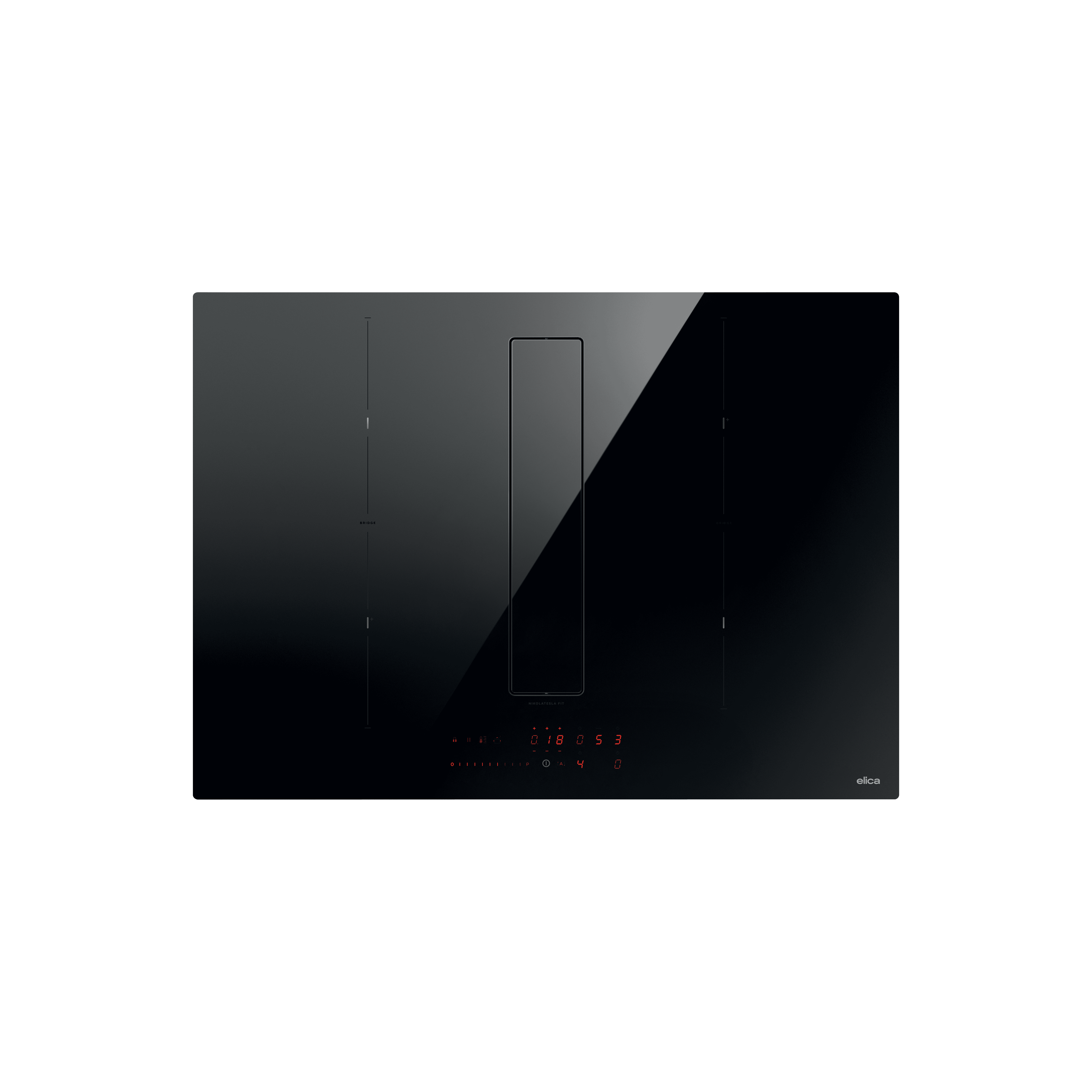 Kookplaten Afzuigkookplaten NikolaTesla Fit+ black 72 detail