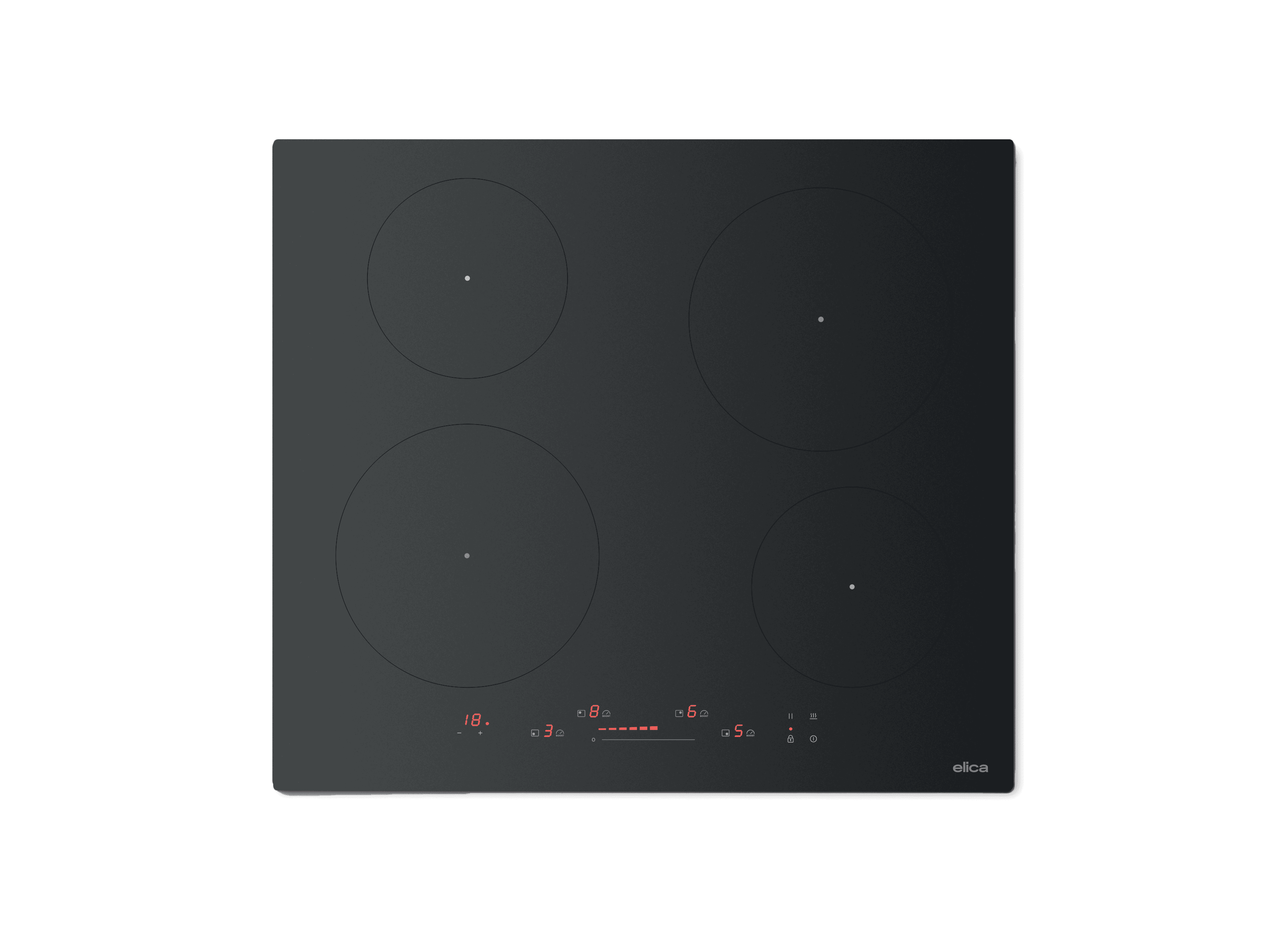 Hobs Induction Hobs Primis 604 Raw black 60 detail
