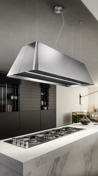 Cooker hood without a flue: how a ductless cooker hood works article detail