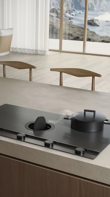 Hobs Induction Hobs With Extractor NikolaTesla Unplugged Raw hero